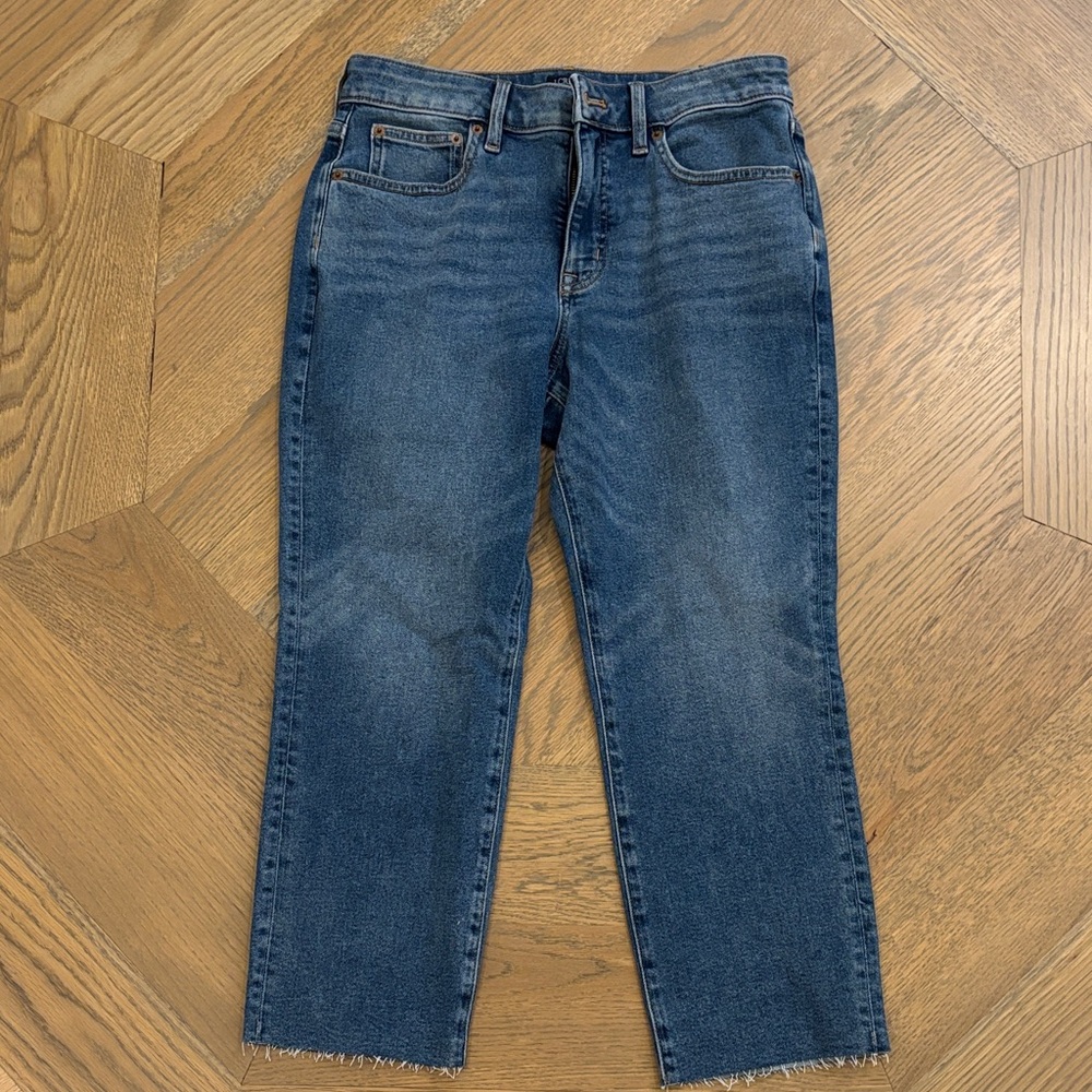 J. Crew Women's Blue Ankle & Cropped Jeans